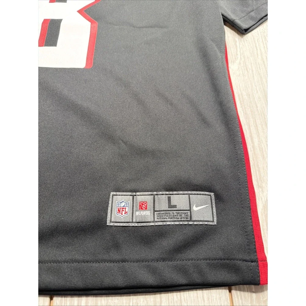 New Nike Atlanta Falcons Youth Kyle Pitts Sr Football Jersey Size Kids Large